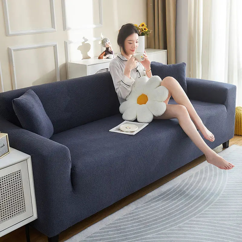 Sofa Cover Double All-inclusive Universal Cover For Four Seasons Universal Elastic Lazy Sofa Cover Dust Cover Anti-cat Scratch C